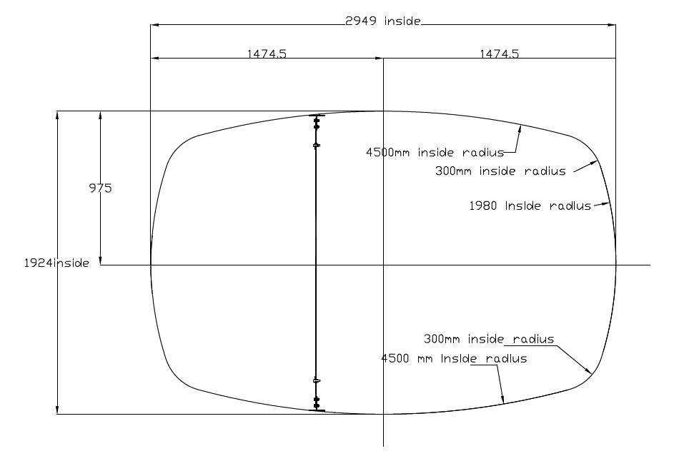 Aircraft refueller tank drawing blank